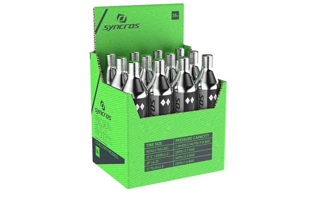 Syncros Co2-patroner 38 Gram - Pakke Med 12 Stk