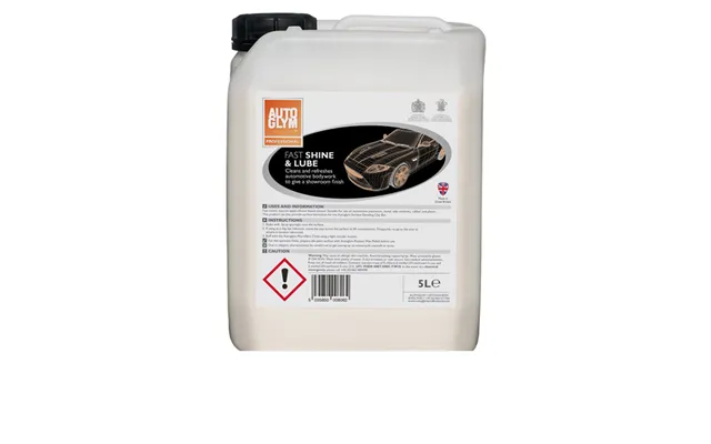 Autoglym Fast Shine And Lube 5l Smøre- Poleringsmiddel