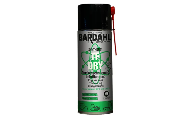 Bardahl Kædespray Tef Dry Ptfe 400 Ml.