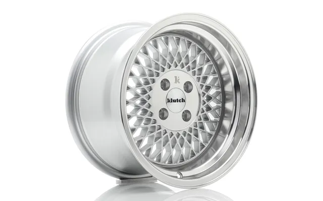 Klutch Wheels Sl1 Silver W- Machined Lip Silver W Machined Lip