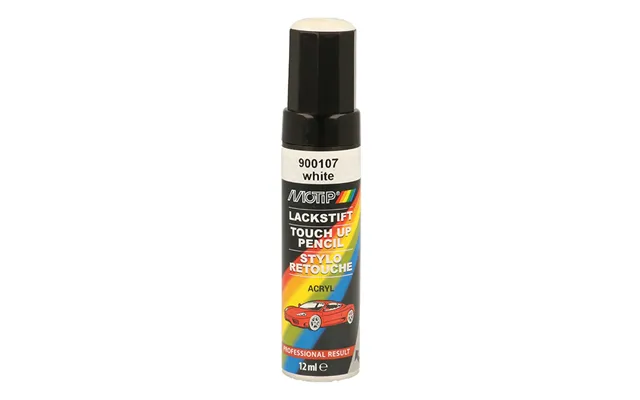 Lakstift Akryl Autolak Hvid 12ml