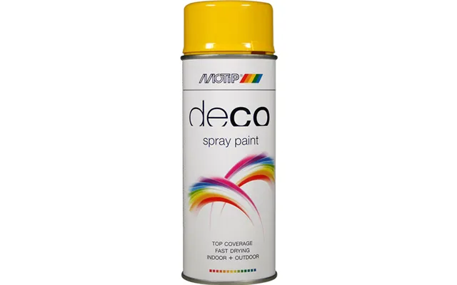 Motip Deco Ral 9010 Rapsgul 400ml.