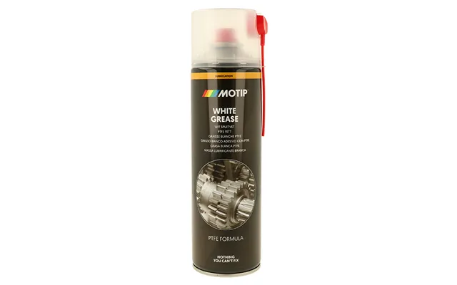 Motip Hvid Sprayfedt 500ml.