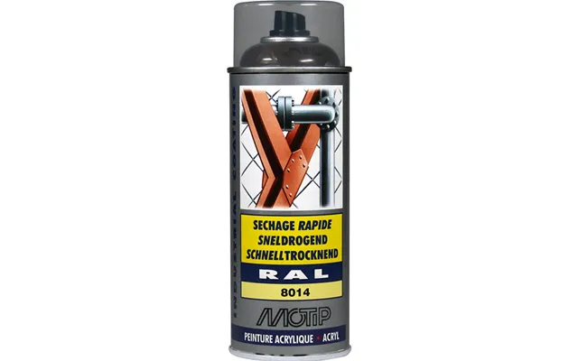Motip Ral 8014 High Gloss Sepia Brown