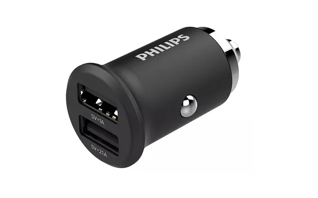 Philips Usb Lader Til Cigarstik 2 X Usb-a 15w