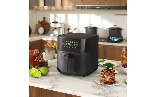 8l Airfryer Med 8 Forudindstillinger - 60-minutters Timer