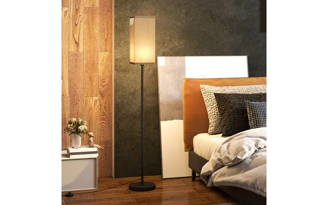 Gulvlampe - Moderne Gulvlampe Med Fodkontakt