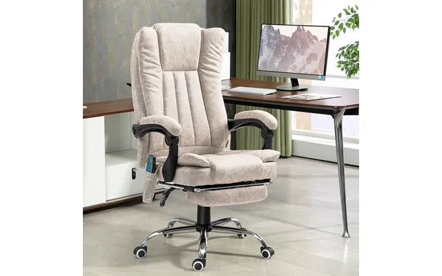 Kontorstol Med Massagefunktion - Ergonomisk Skrivebordsstol Med Hvilefunktion