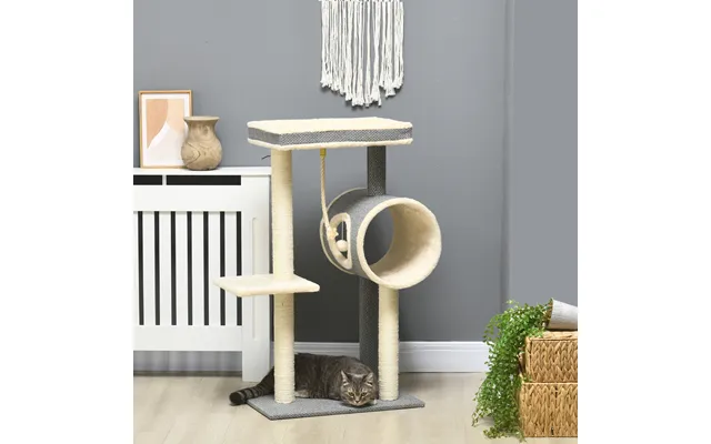 Kradsetræ 104 Cm Med Kattehule - Kradsetræ Med Legebold