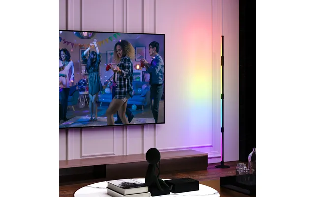 Led-gulvlampe Til Stue Med Fjernbetjening - App-styring