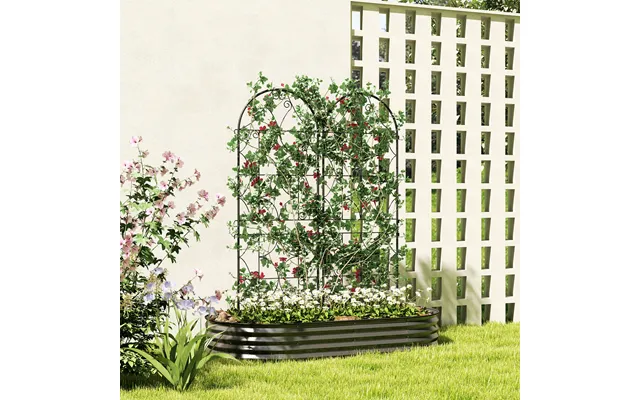 Metalespalier Sæt Med 2 Til Plugging - Rustfri
