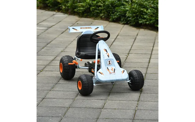 Pedal Go-kart Til Alderen 3 År Og Opefter Med Justerbart Sæde - Stål