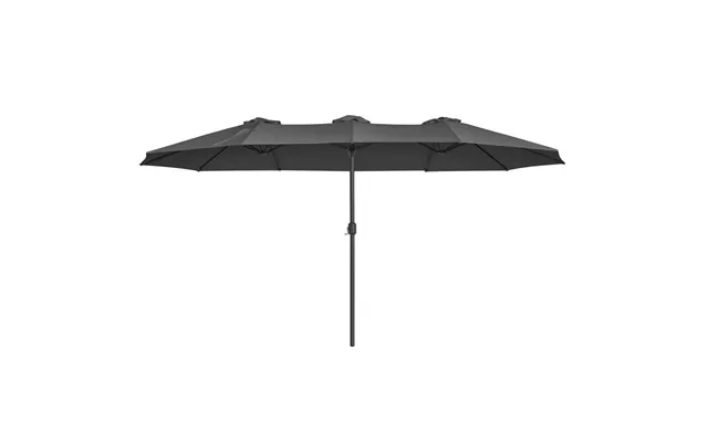 Haveparasol 460 X 270 Cm - Ekstra Bred Dobbelt Parasol