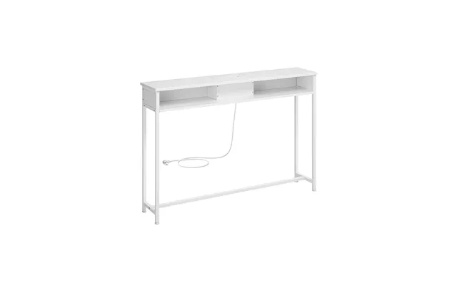 Konsolbord Med Strøm - Smalt Sidebord