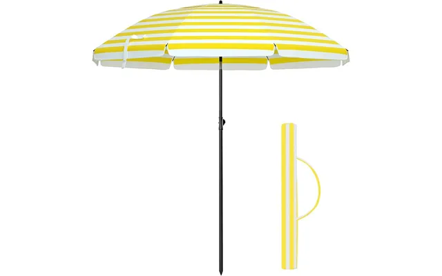 Strandparasol Ø 2 M - Ø200 Parasol Til Strand