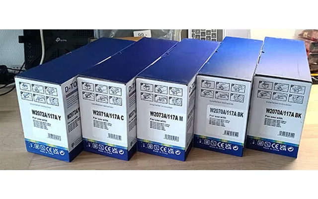 Hp 117a 5 X Lasertonere Kompatible