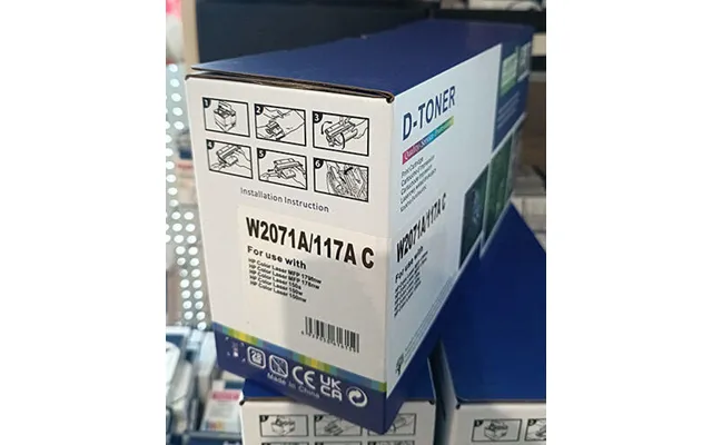 Hp 117a Blå Lasertoner W2071a Kompatibel