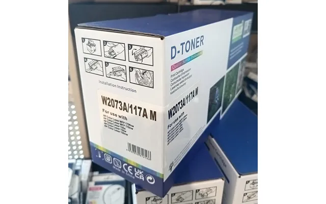 Hp 117a Rød Lasertoner W2073a Kompatibel