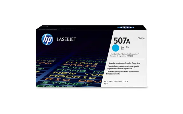 Hp Toner 507a Cyan
