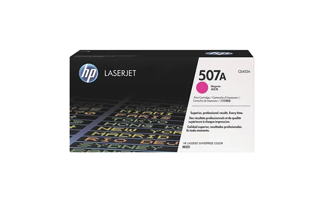 Hp Toner 507a Magenta
