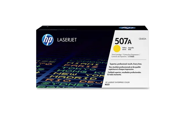 Hp Toner 507a Yellow