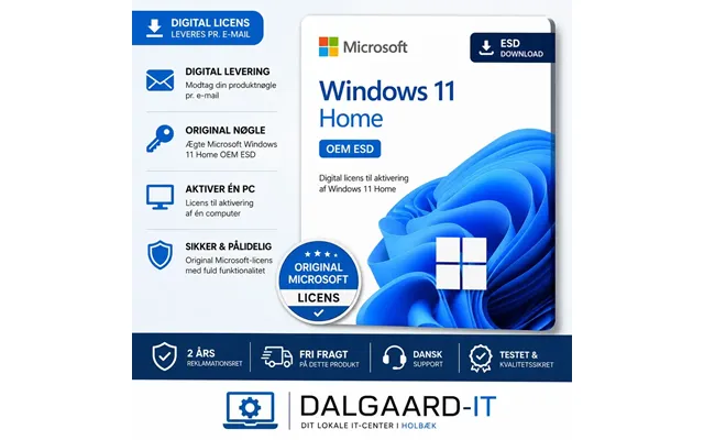 Microsoft Windows 11 Home Oem Esd Digital Licens