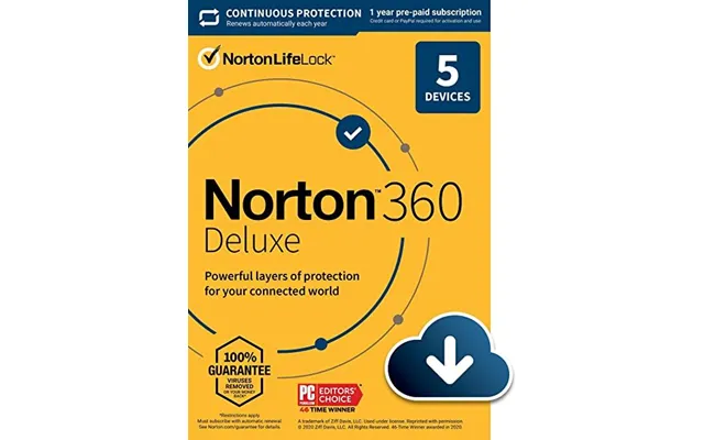 Norton 360 Deluxe 5 Enheder