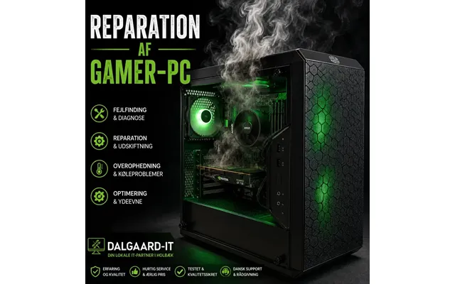 Reparation Af Gamer-pc I Holbæk