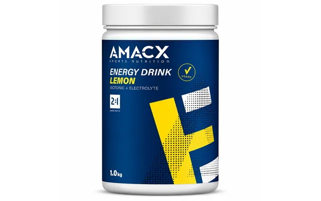 Amacx Energipulver 1kg - Lemon