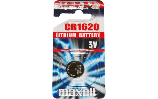 Maxell Cr1620 Lithium 3v Batteri