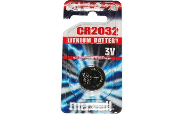 Maxell Cr2032 Lithium 3v Batteri