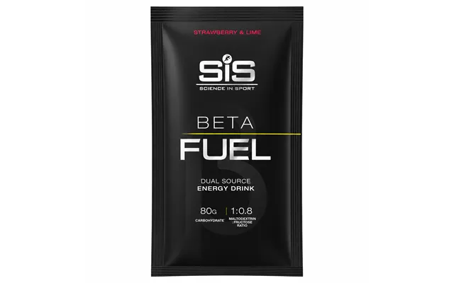 Sis Beta Fuel 80 Energidrik Jordbær & Lime 82g