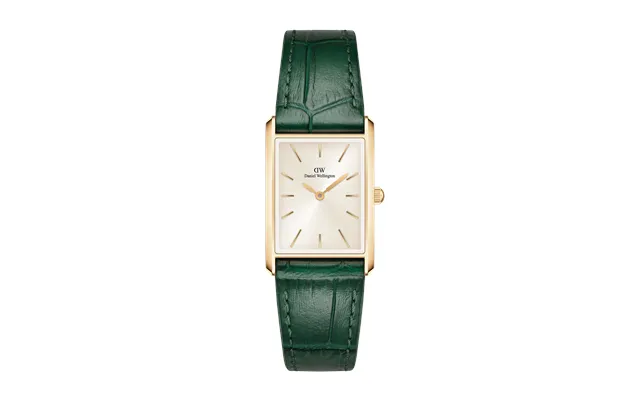 Gold 22x32 Watch Bound Crocodile Champagne Sunray Dw