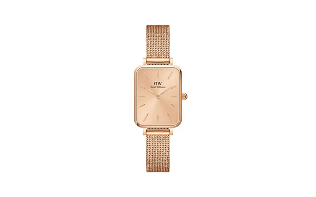 Rose Gold 20x26mm Watch Quadro Pressed Unitone Dw