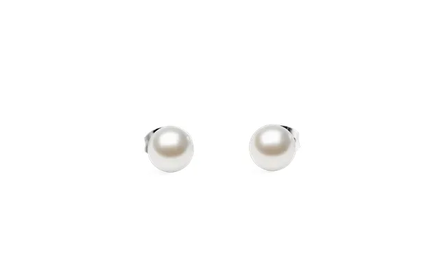 Silver Earrings Pearl Stud Dw
