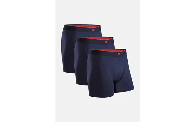 Bamboo Boxershorts Danish Endurance - 3-pak Marineblå
