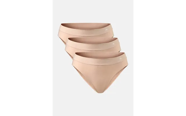 Bamboo Trusse Danish Endurance - Beige 3-pak Undertøj For Kvinder