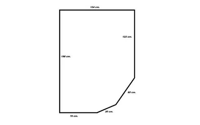 Admiral Springmadras Efter Mål Bredde 90 Til 140 Cm Skråt Eller Rundt Hjørne 110 Cn 180 Cm