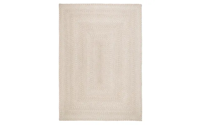 Star Sand Farvet Tæppe 140 X 200 Cm Til Inde Og Ude - Lavet Af Genbrugsplast