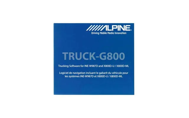 Alpine Truck-g800 Truck Kort Til Inew987d X800