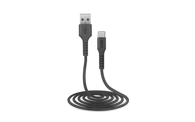 Sbs Micro Usb Kabel 2 Meter - Sort