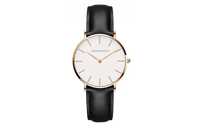 Klassisk Dameur M. Læderrem
