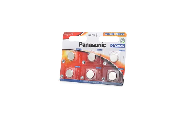 Panasonic Lithium Cr2025 Batterier