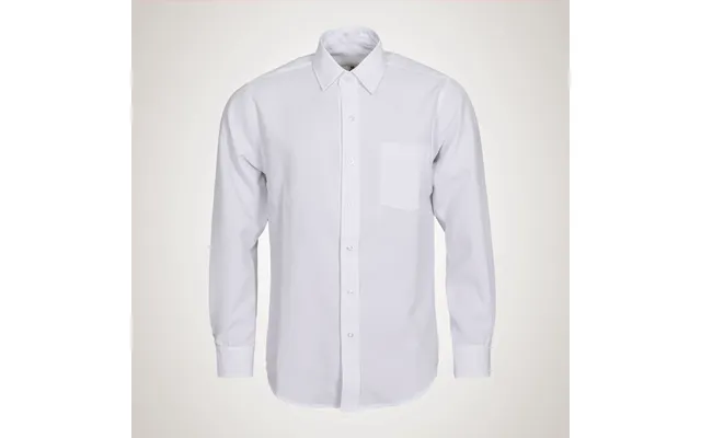 Magnetskjorte Til Kørestol Str. S - 3011 Hvid Polyester 3011 Strygelet Hvid Daro