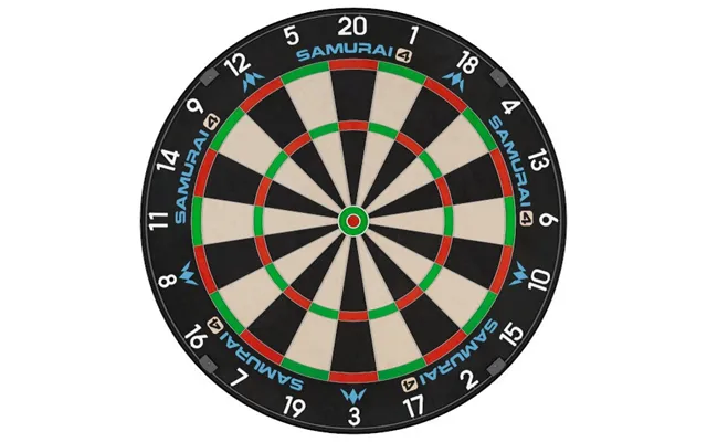 Mission Samurai 4 Dartskive Hvid