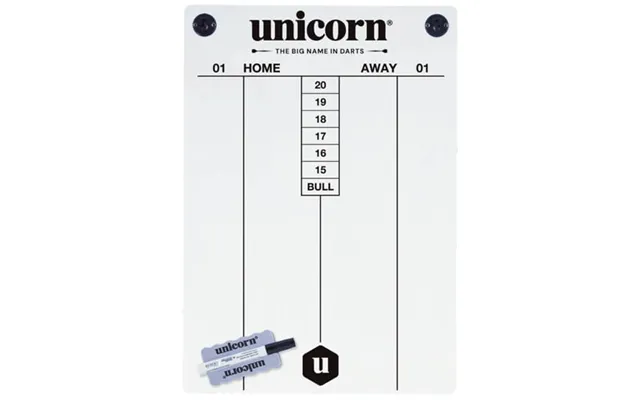 Unicorn Wipe Clean Whiteboard Scoretavle