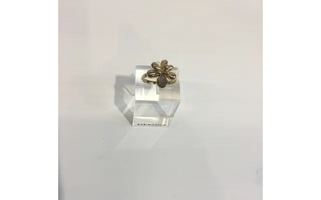 Forgyldt Ring Med Sten Str. 54 Rabinovich 250 Kr. 72%.