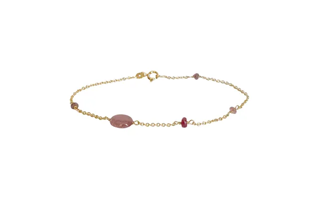 Rabinovich - Guld Armbånd Med Safir, Rubin Og Granat