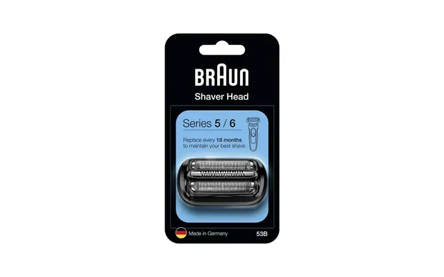 Braun 53b Original Barberhoved Til Series 5 6 - Combipack