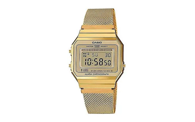 Casio A700wemg-9aef Vintage Design Armbåndsur - Guld